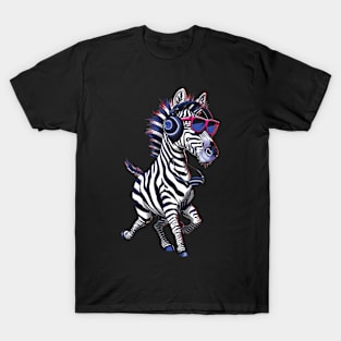 Zebra Social Structures T-Shirt